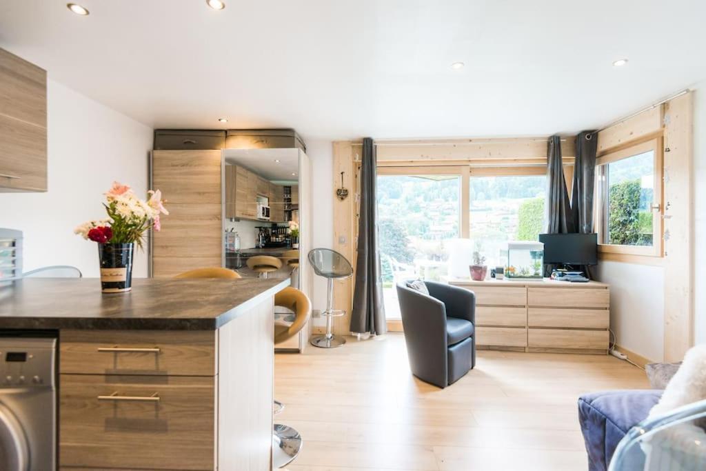 Pied-A-Terre Cosy Face Aux Pistes De La Princesse Lejlighed Demi-Quartier Eksteriør billede