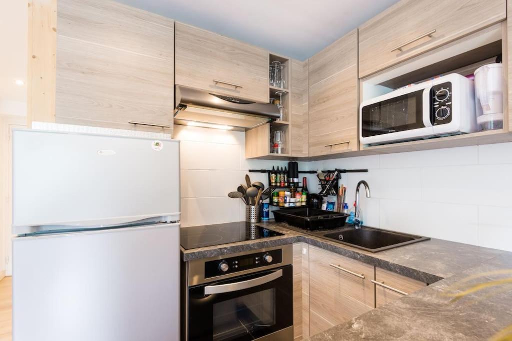 Pied-A-Terre Cosy Face Aux Pistes De La Princesse Lejlighed Demi-Quartier Eksteriør billede